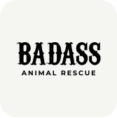 A dog rescue logo